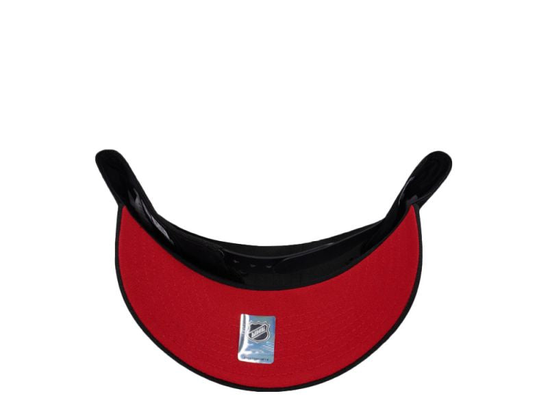 Anaheim Ducks Negra 9FORTY A-Frame Snapback