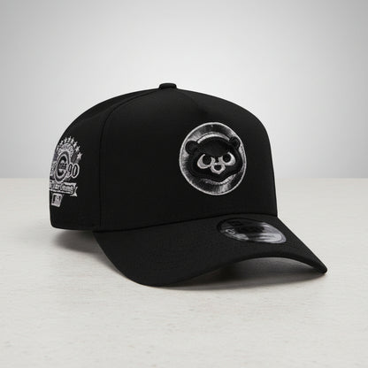 Chicago Cubs Liquid Titanium Silver Edition 9FORTY A-Frame Snapback