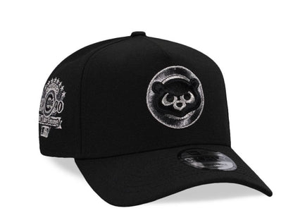 Chicago Cubs Liquid Titanium Silver Edition 9FORTY A-Frame Snapback