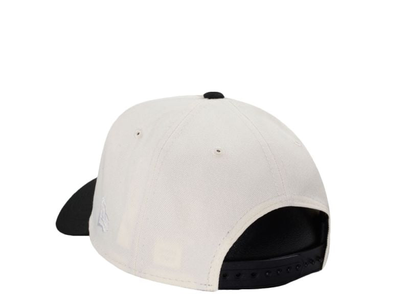 Los Angeles Dodgers Crema y Viscera Negra 9FORTY A-Frame Snapback