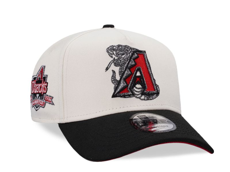 Arizona Diamondbacks Crema y Viscera Negra 9FORTY A-Frame Snapback