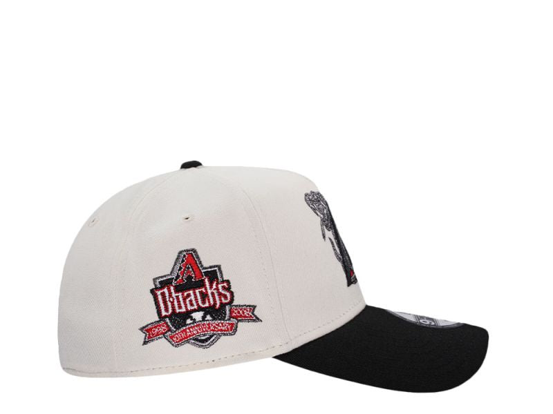 Arizona Diamondbacks Crema y Viscera Negra 9FORTY A-Frame Snapback