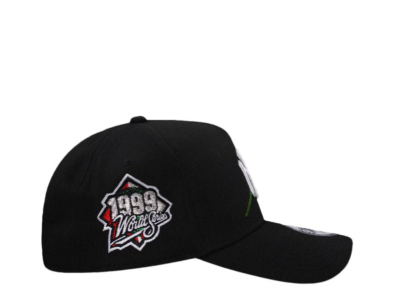New York Yankees World Series 1999 Black Rose Edition 9FORTY A-Frame Snapback