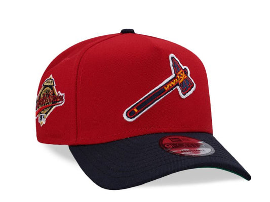 Atlanta Braves Tomahawk Two Tone Edition 9FORTY A-Frame Snapback