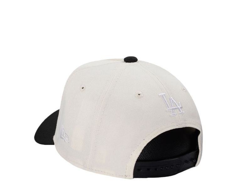 Los Angeles Dodgers Japan White Out Chrome Two Tone Edition 9FORTY A-Frame Snapback
