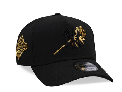 New York Yankees World Series 1996 Black Rose Gold Edition 9FORTY A-Frame Snapback