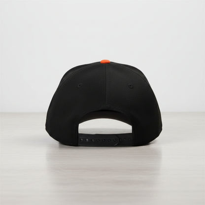 Anaheim Ducks 30th Anniversary Blackout Orange Pop Prime Edition 9FORTY A-Frame Snapback