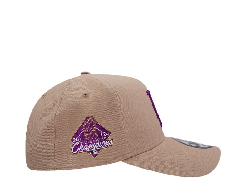Los Angeles Dodgers Camel Grape Prime Edition 9FORTY A-Frame Snapback