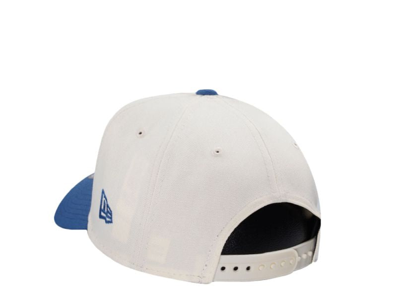 New York Yankees Crema y Viscera Azul 9FORTY A-Frame Snapback