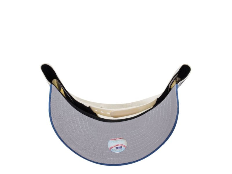 New York Yankees Crema y Viscera Azul 9FORTY A-Frame Snapback