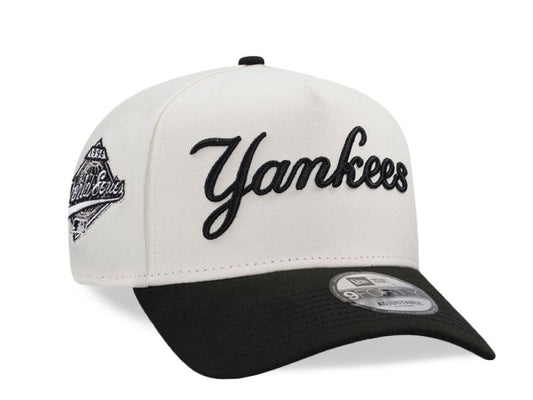 New York Yankees World Series 1996 Script Chrome Two Tone Edition 9FORTY A-Frame Snapback