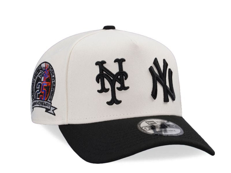 New York Subway Series 25th Anniversary Chrome Two Tone Edition 9FORTY A-Frame Snapback