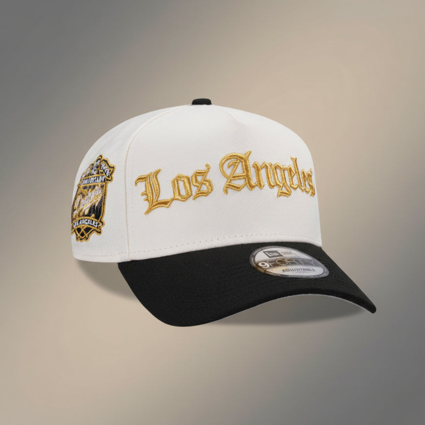 Los Angeles Dodgers 40th Anniversary Metallic Chrome Two Tone Edition 9FORTY A-Frame Snapback