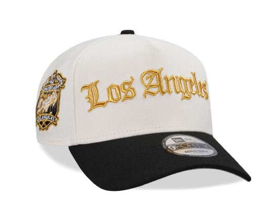 Los Angeles Dodgers 40th Anniversary Metallic Chrome Two Tone Edition 9FORTY A-Frame Snapback