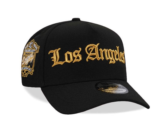 Los Angeles Dodgers 40th Anniversary Metallic Two Tone Edition 9FORTY A-Frame Snapback