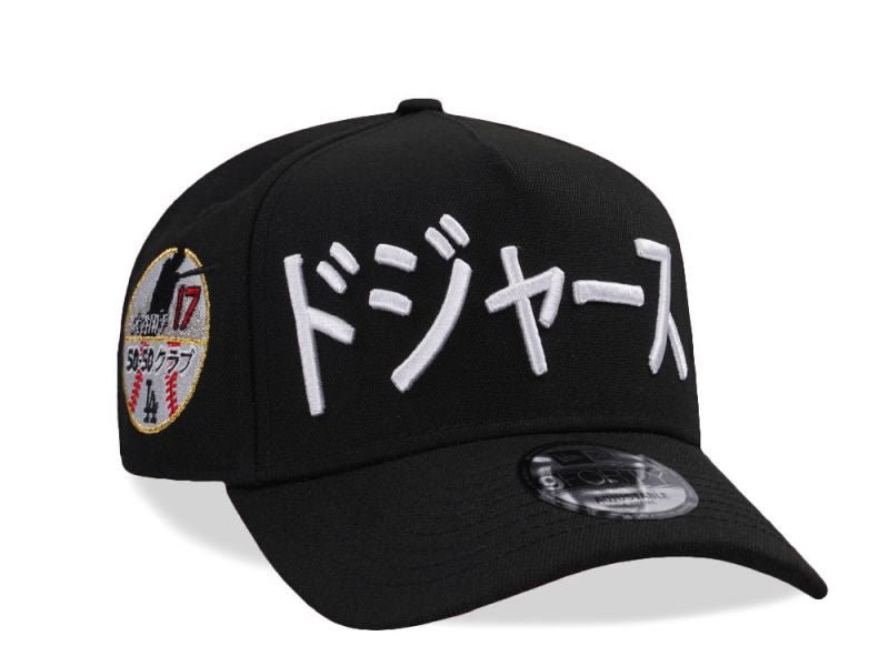 Los Angeles Dodgers Ohtani 50-50 Season Black Prime Edition 9FORTY A-Frame Snapback