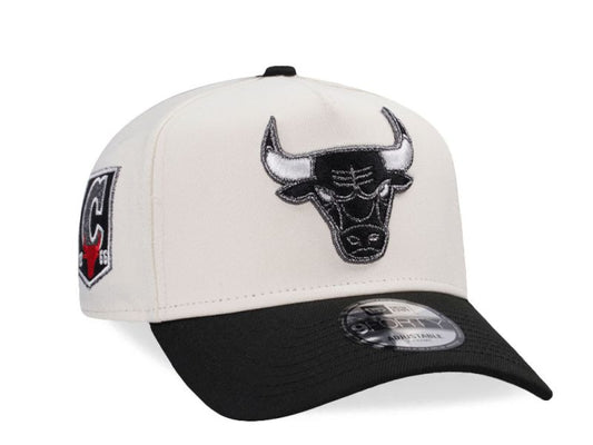 Chicago Bulls Chrome Two Tone Metallic Edition 9FORTY A-Frame Snapback