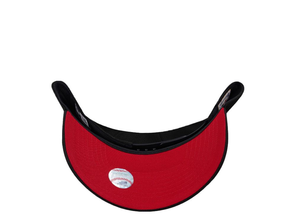 Anaheim Angels Negra 9FORTY A-Frame Snapback
