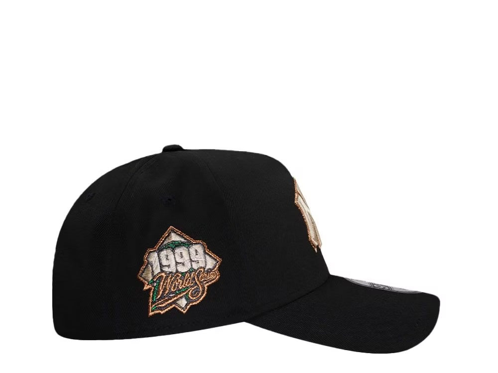 New York Yankees Negra 9FORTY A-Frame Snapback