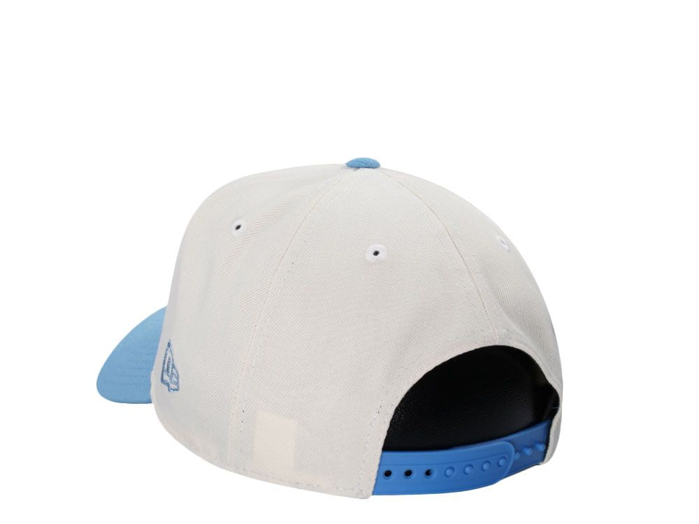 Toronto Blue Jays Crema y Viscera Celeste 9FORTY A-Frame Snapback