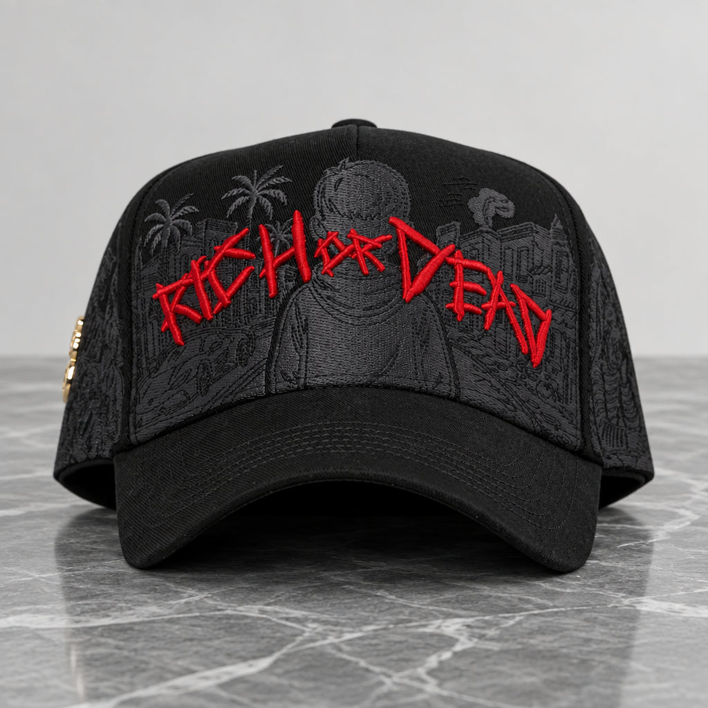 Rich or Dead — El Barbas Hats x Rico o Muerto