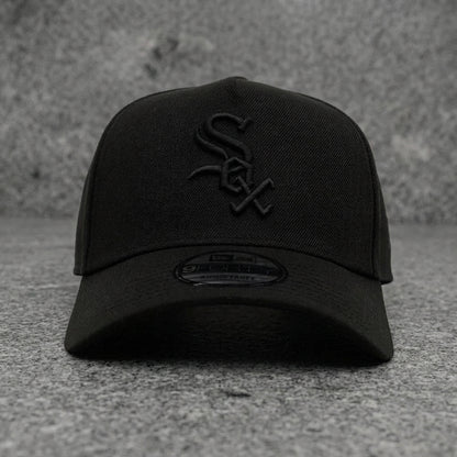 Chicago White Sox Easy Black 9FORTY A-Frame Snapback