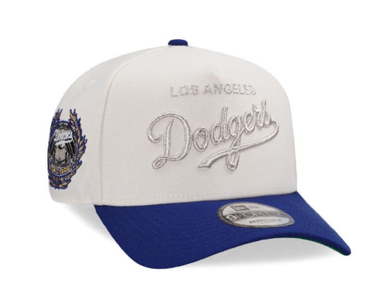 Los Angeles Dodgers World Series 1955 Chrome Two Tone Edition 9FORTY A-Frame Snapback
