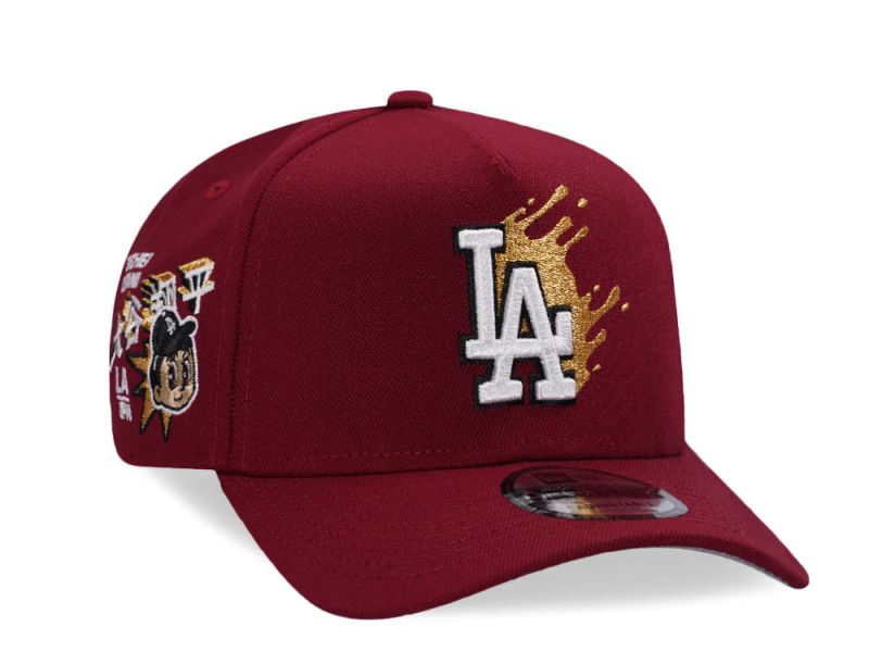 Los Angeles Dodgers Ohtani Red Prime Edition 9FORTY A-Frame Snapback