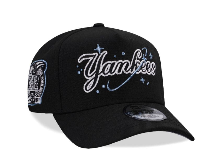 New York Yankees Subway Series 2000 Space Script Black Prime Edition 9FORTY A-Frame Snapback
