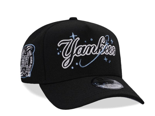 New York Yankees Subway Series 2000 Space Script Black Prime Edition 9FORTY A-Frame Snapback