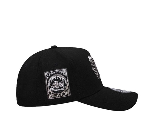 New York Mets Metallic Black Prime Edition 9FORTY A-Frame Snapback