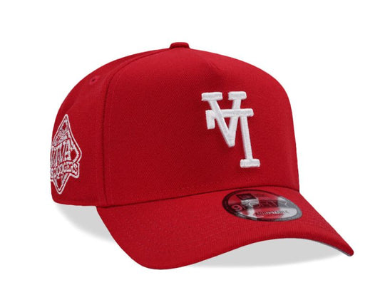 Los Angeles Dodgers Red Viva Upside Down Edition 9FORTY A-Frame Snapback