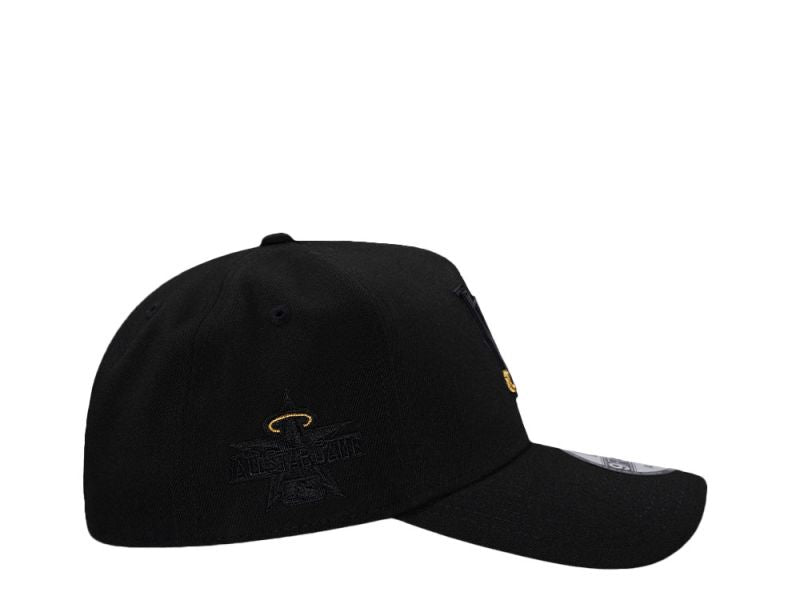 Anaheim Angels Golden Detail Black Prime Edition 9FORTY A-Frame Snapback