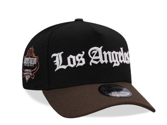 Los Angeles Dodgers 40th Anniversary Walnut Two Tone Edition 9FORTY A-Frame Snapback