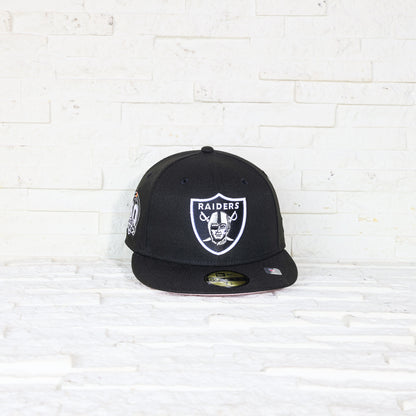 Hat Club Exclusive — Las Vegas Raiders 60th Anniversary Patch 59FIFTY Fitted