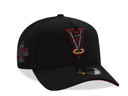 Anaheim Angels Black and Red Upside Down Edition 9FORTY A-Frame Snapback