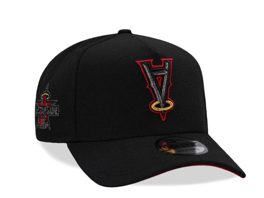 Anaheim Angels Black and Red Upside Down Edition 9FORTY A-Frame Snapback