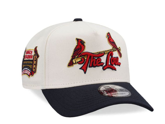 St. Louis Cardinals Busch Stadium Chrome Two Tone Edition 9FORTY A-Frame Snapback
