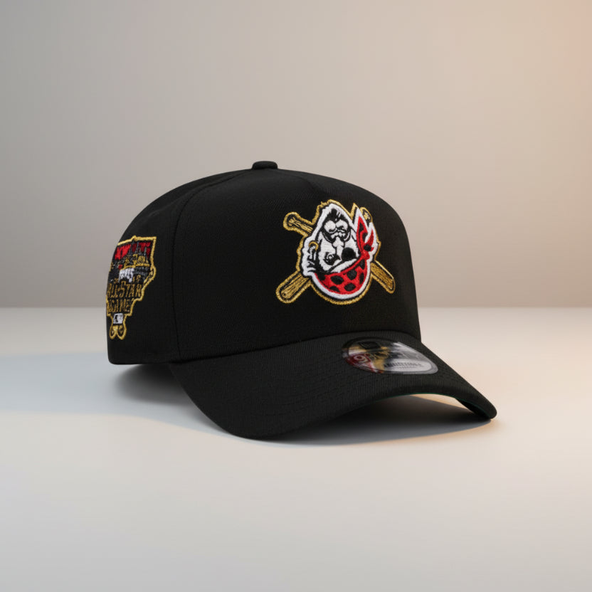 Pittsburgh Pirates All Star Game 2006 Metallic Black Prime Edition 9FORTY A-Frame Snapback