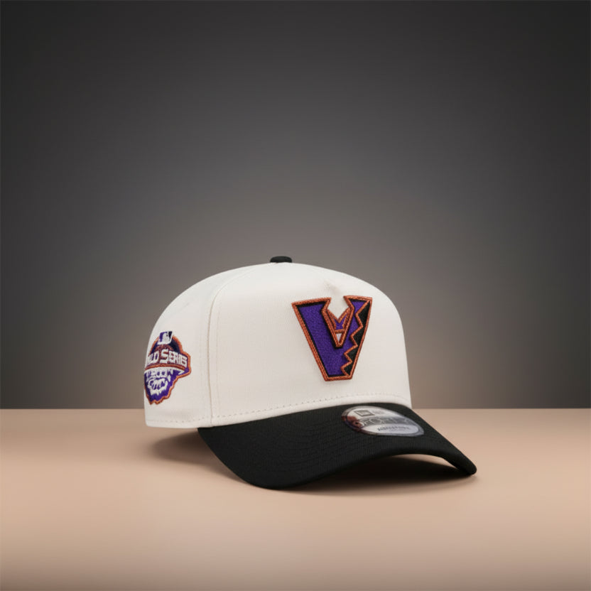 Arizona Diamondbacks World Series 2001 Chrome Two Tone Edition 9FORTY A-Frame Snapback