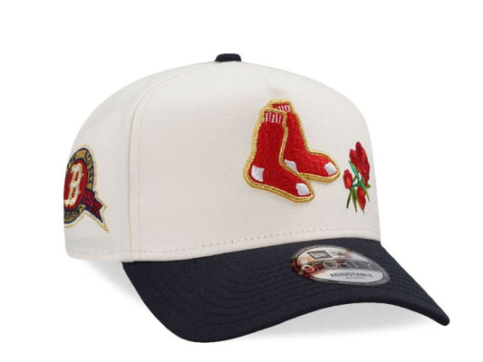 Boston Red Sox World Series Champions 2013 Chrome Two Tone Edition 9FORTY A-Frame Snapback