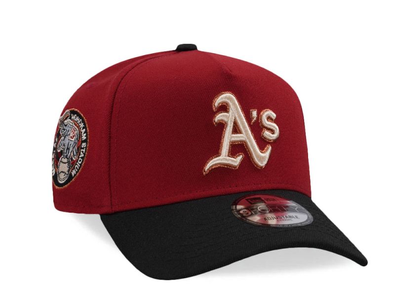 Oakland Athletic's Stadium Patch Two Tone Edition 9FORTY A-Frame Snapback