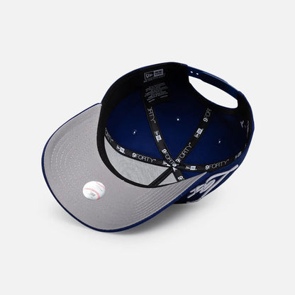 Los Angeles Dodgers City Script 9FORTY A-Frame Snapback