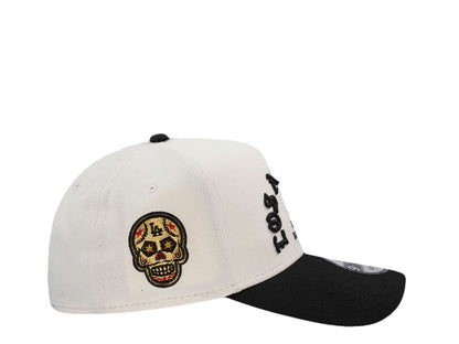 Los Angeles Dodgers Metallic Skull Two Tone Edition 9FORTY A-Frame Snapback