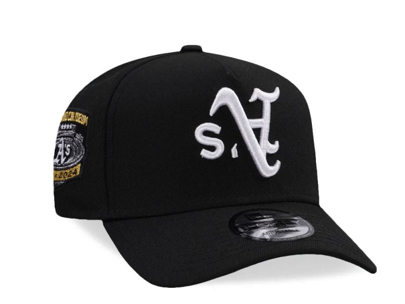 Oakland Athletic's Stadium Anniversary Black Prime Edition 9FORTY A-Frame Snapback