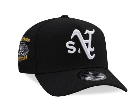 Oakland Athletic's Stadium Anniversary Black Prime Edition 9FORTY A-Frame Snapback