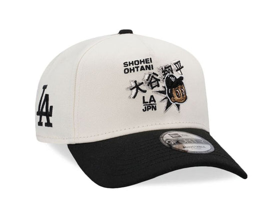 Los Angeles Dodgers Shohei Ohtani Chrome Two Tone Edition 9FORTY A-Frame Snapback