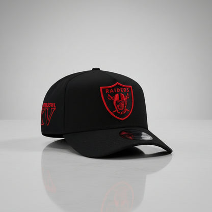 Las Vegas Raiders Super Bowl XV Red Detail Edition 9FORTY A-Frame Snapback