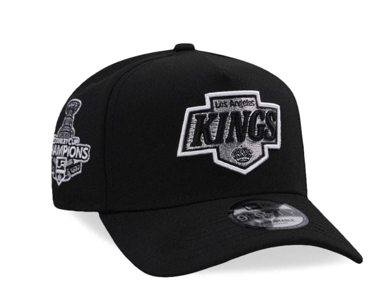 Los Angeles Kings Staley Cup Champions Black Prime Edition 9FORTY A-Frame Snapback