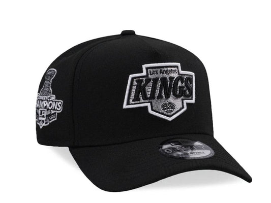 Los Angeles Kings Staley Cup Champions Black Prime Edition 9FORTY A-Frame Snapback